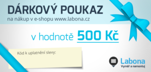 Dárkový poukaz 500 Kč